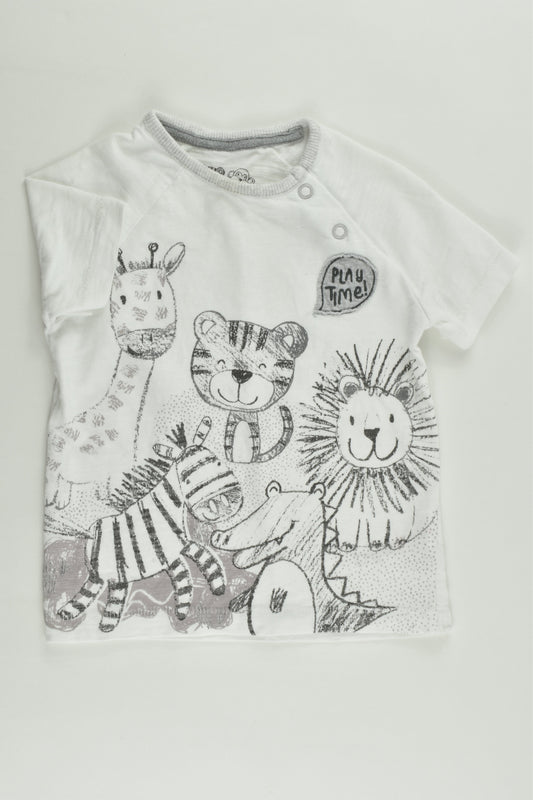 George Size 0 86-9 months, 68-74 cm) 'Best Friends' T-shirt