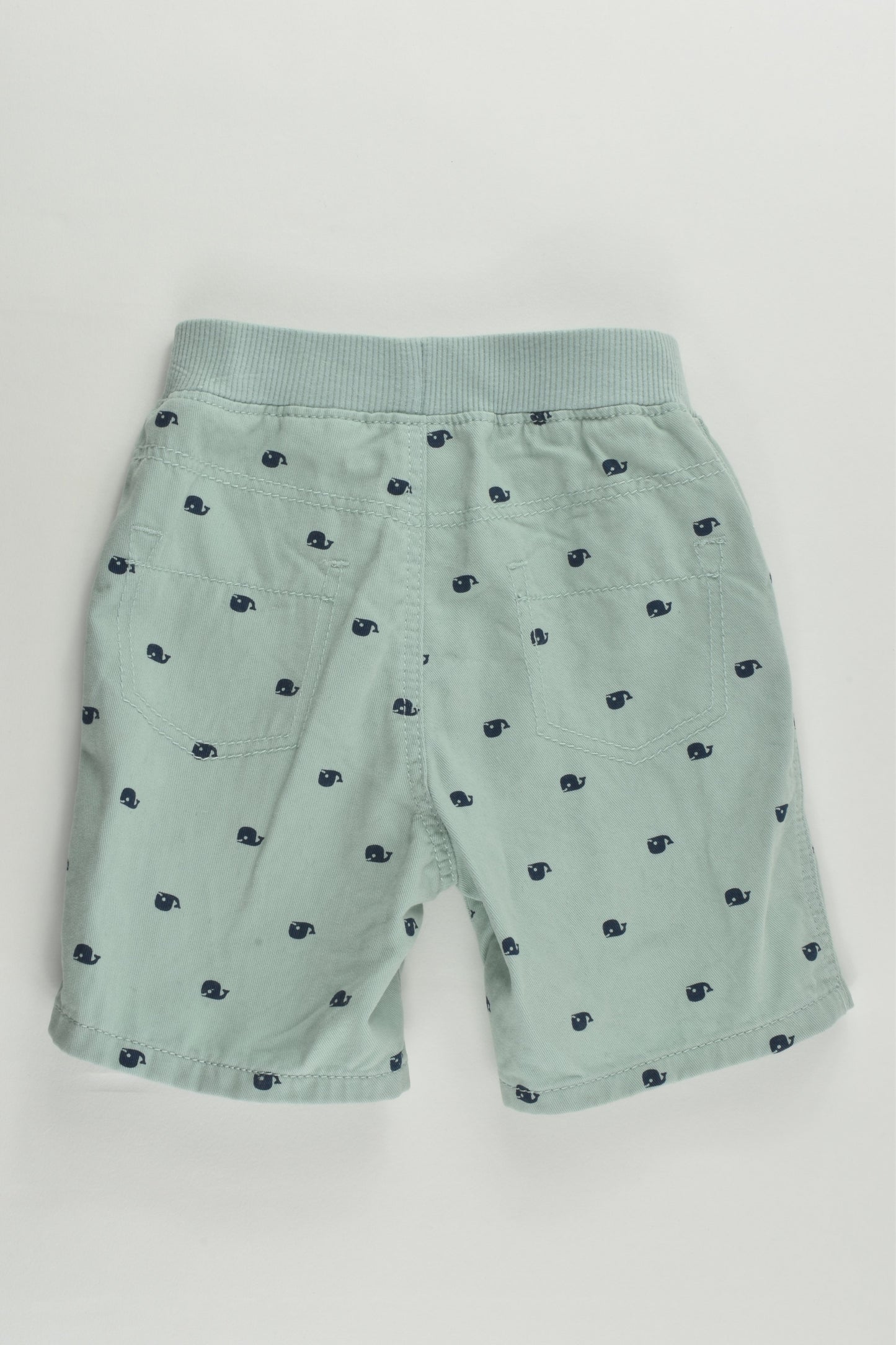 George Size 0 (9-12 months, 74-80 cm) Whales Lightweight Shorts
