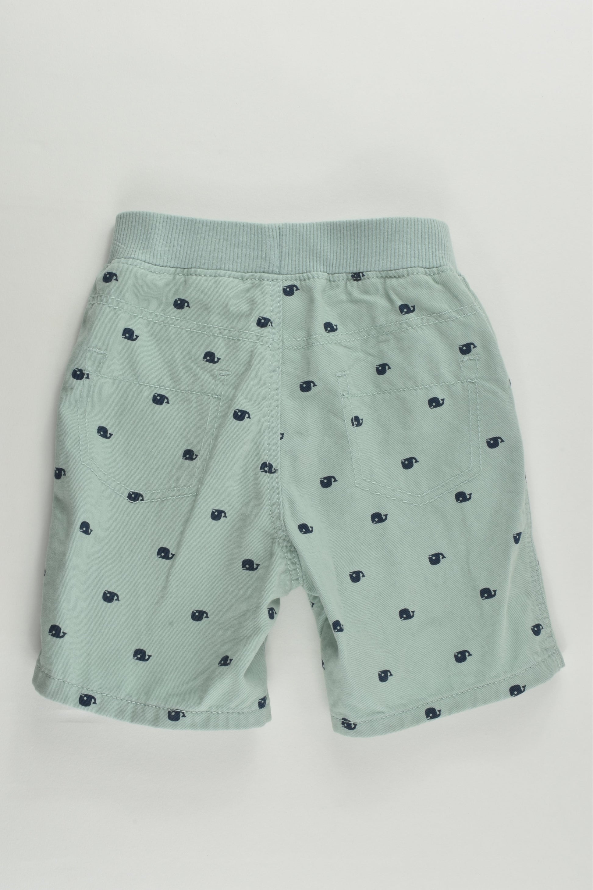 George Size 0 (9-12 months, 74-80 cm) Whales Lightweight Shorts