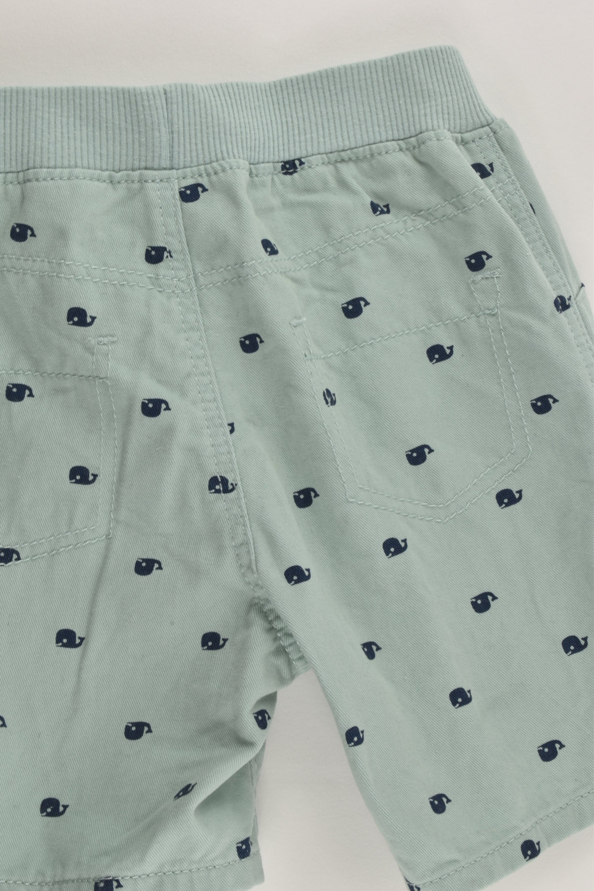 George Size 0 (9-12 months, 74-80 cm) Whales Lightweight Shorts