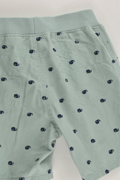 George Size 0 (9-12 months, 74-80 cm) Whales Lightweight Shorts