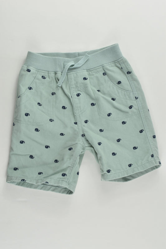 George Size 0 (9-12 months, 74-80 cm) Whales Lightweight Shorts