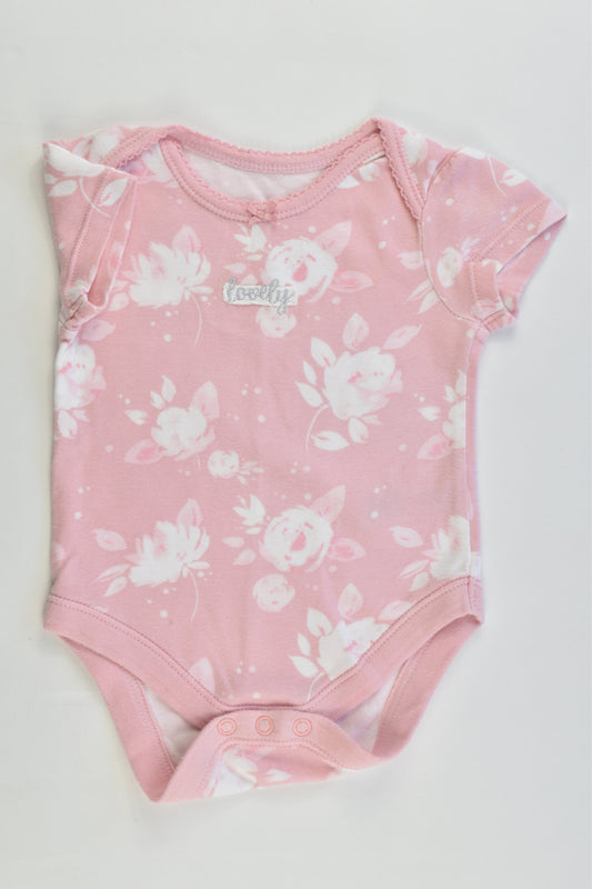George Size 00 (3-6 months, 62-68 cm) 'Lovely' Bodysuit