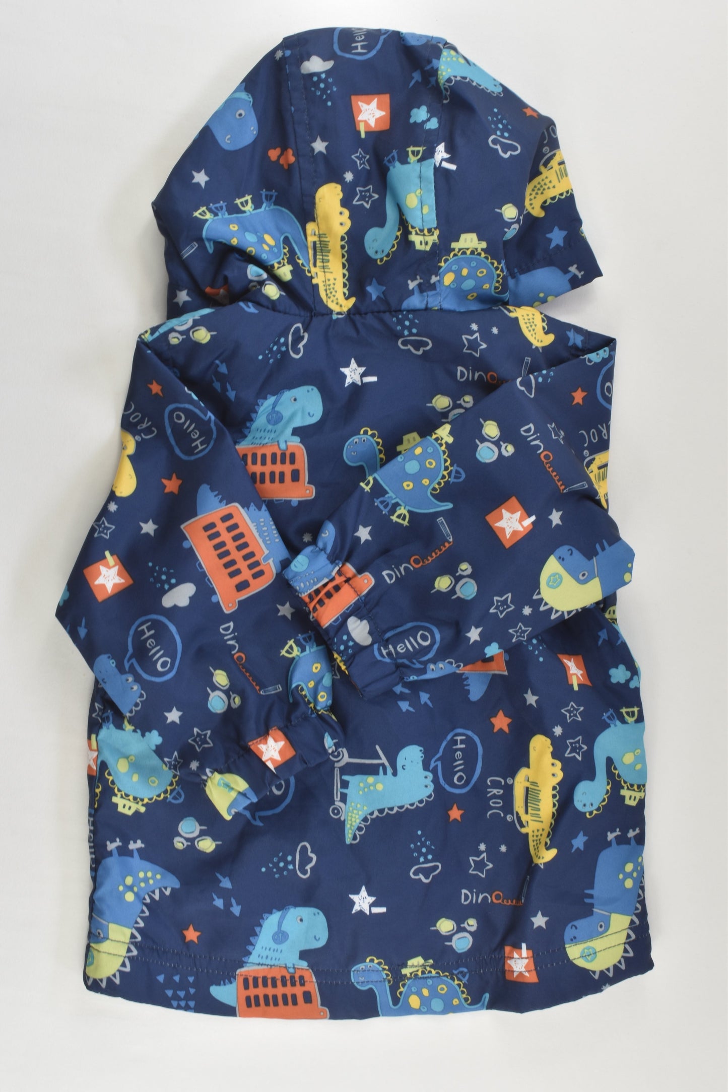 George Size 00 (3-6 months) Dinosaurs and more Fleece Lined Jacket