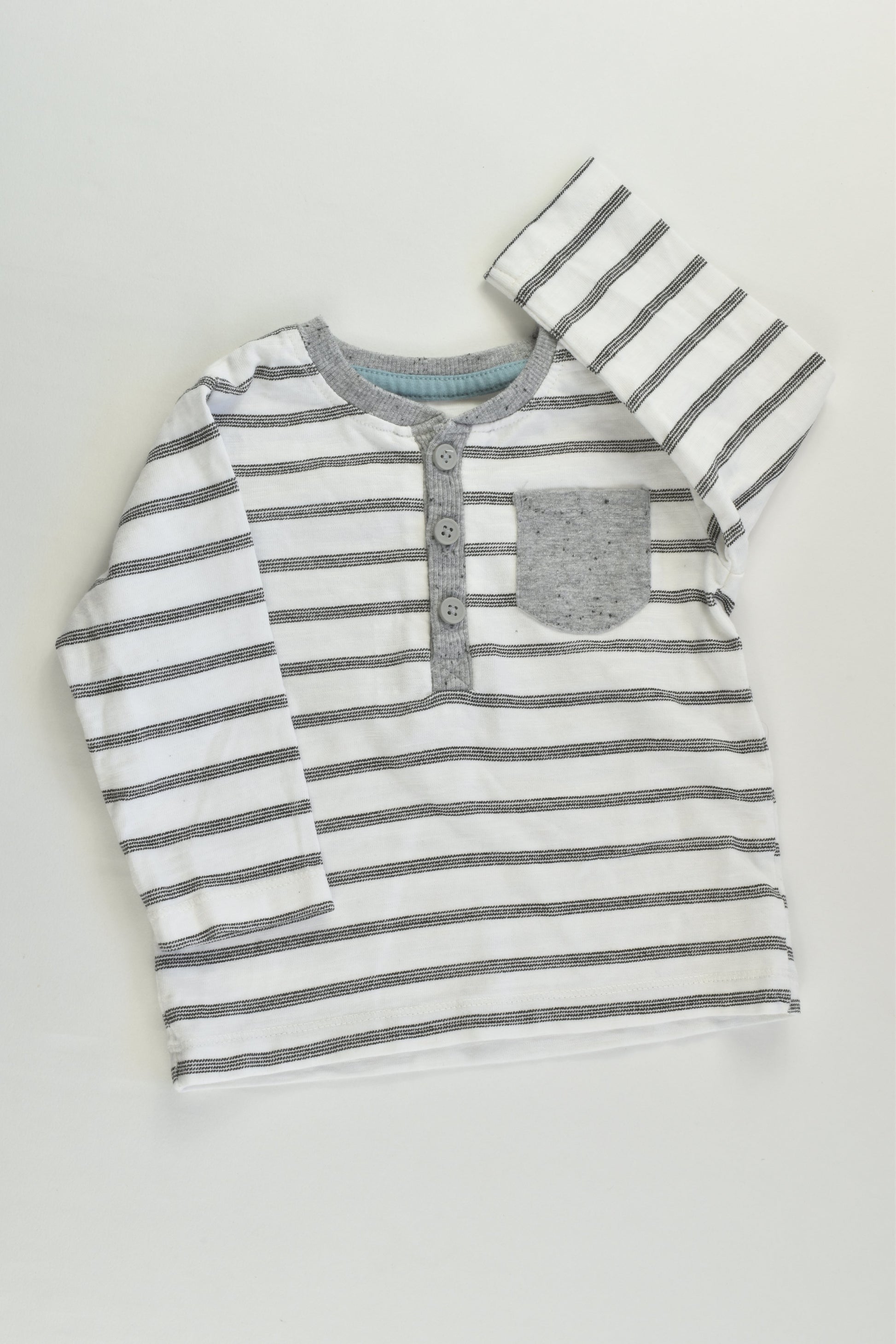 George Size 000 (0-3 months) Striped Top