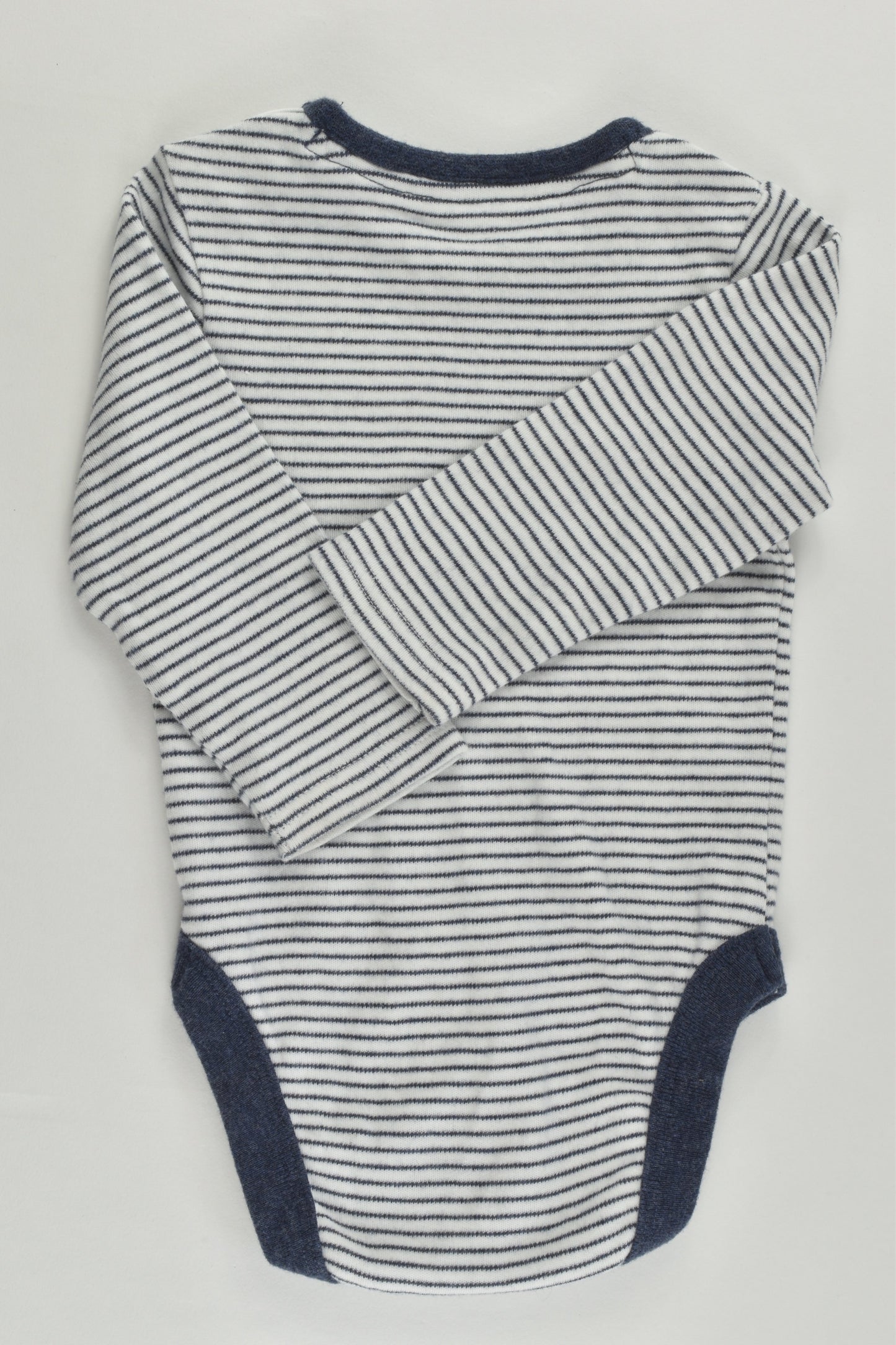 George Size 000 Striped Bodysuit