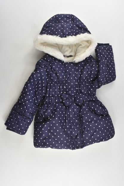 George Size 1-2 (86-92 cm) Warm Polka Dots Winter Jacket