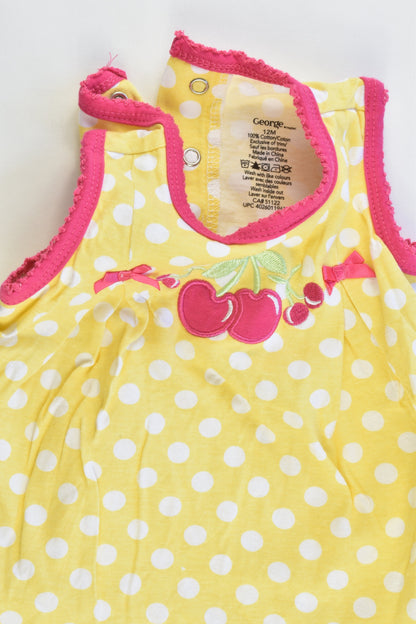 George Size 12 months Bodysuit/Dress