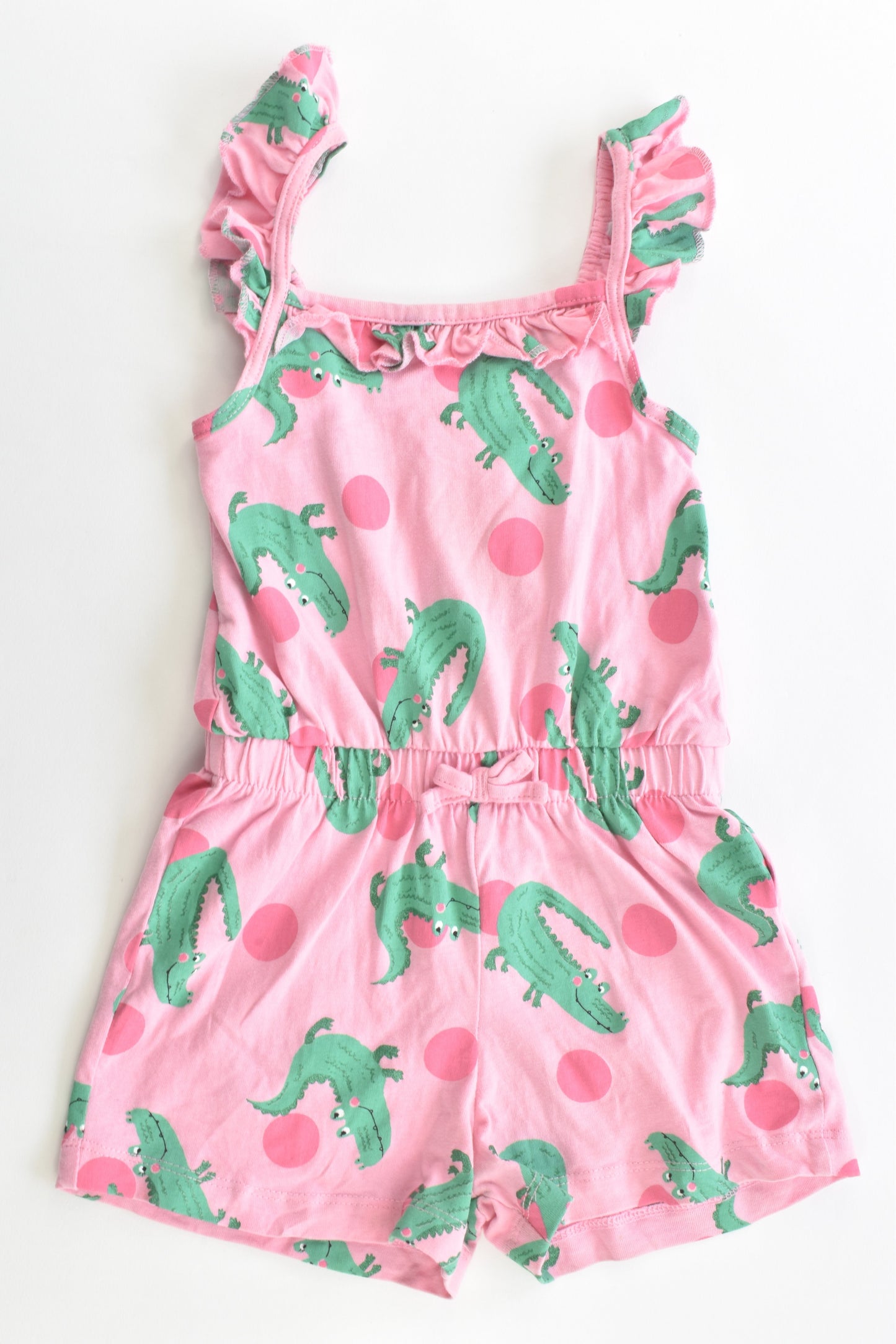 George Size 2 (18-24 months, 86-92 cm) Crocodile Playsuit
