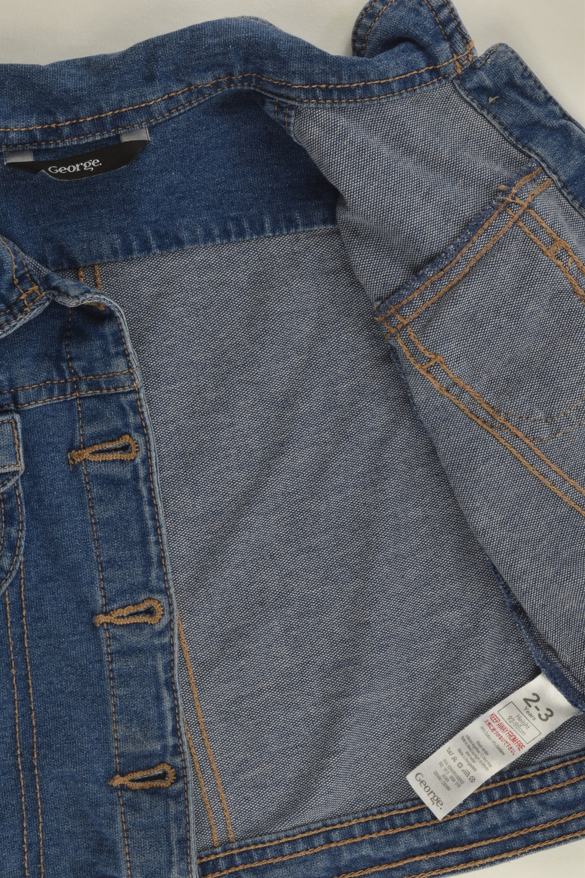 George Size 2-3 Denim Jacket