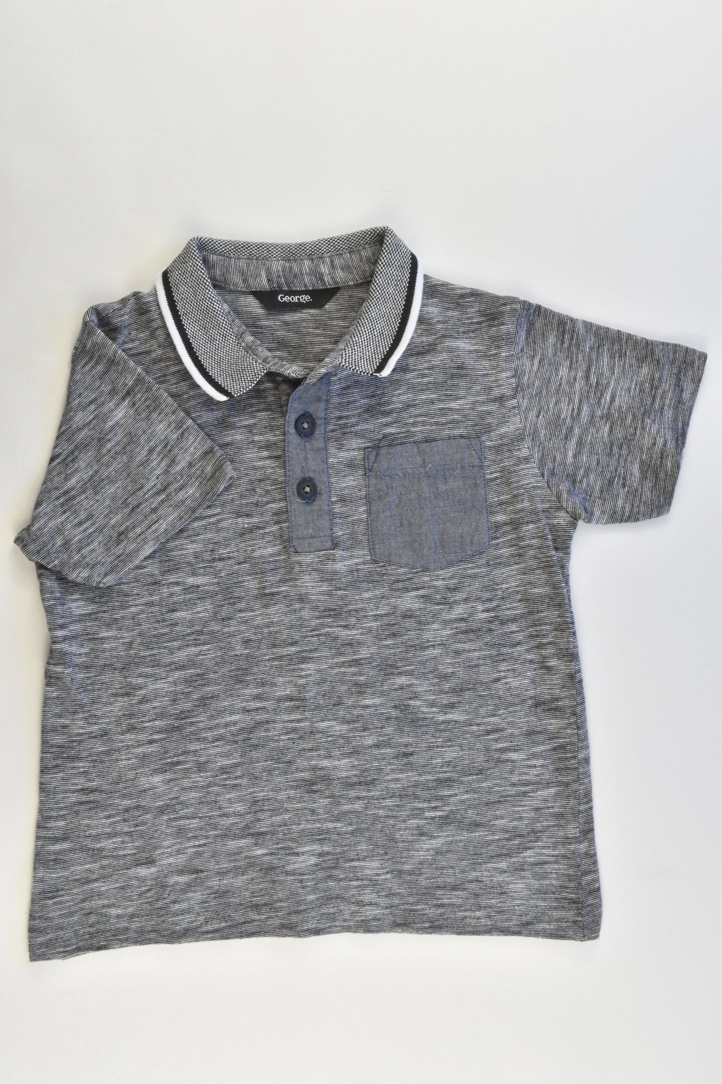 George Size 3-4 Collared T-shirt