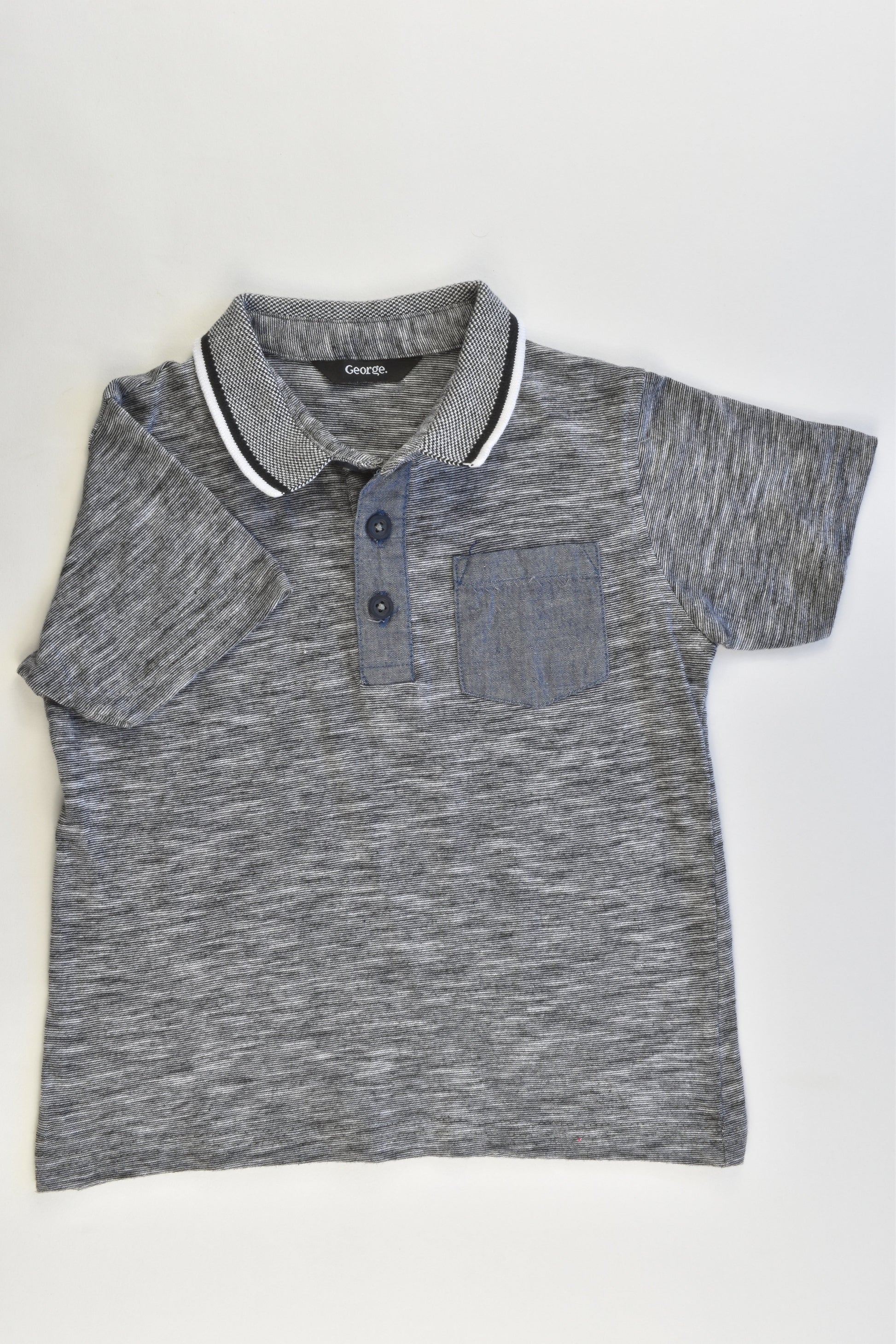 George Size 3-4 Collared T-shirt
