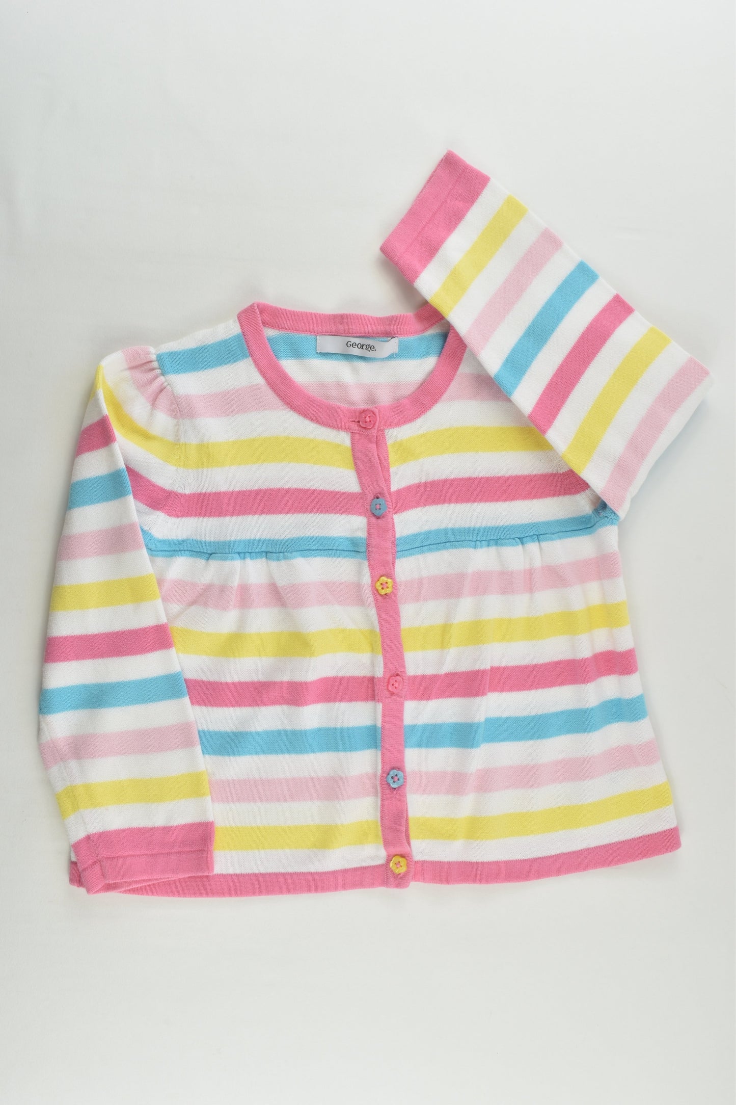 George Size 3-4 Striped Cardigan
