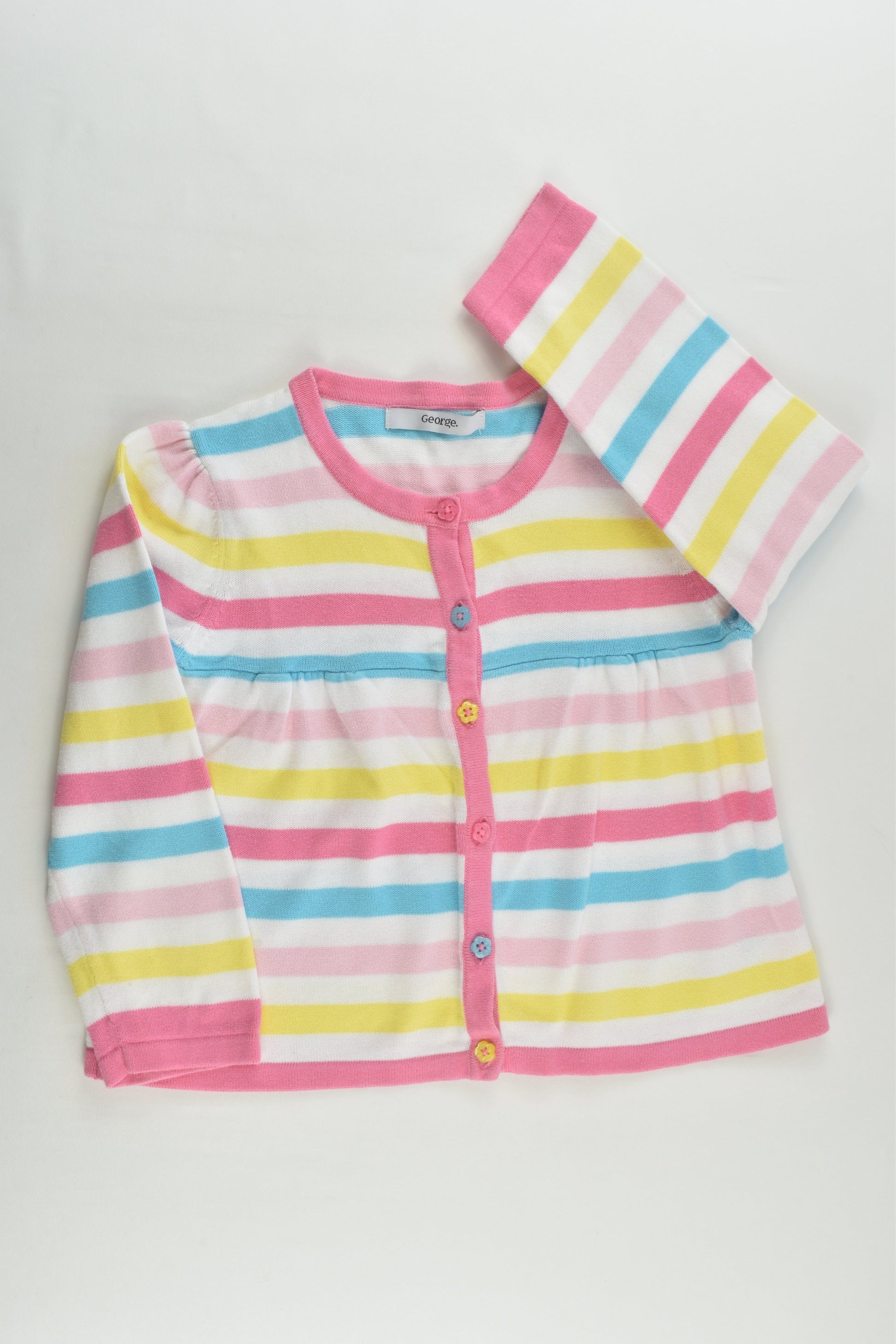 George Size 3-4 Striped Cardigan