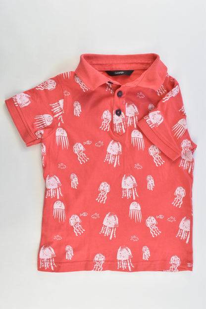 George Size 4-5 Collared Jellyfish T-shirt