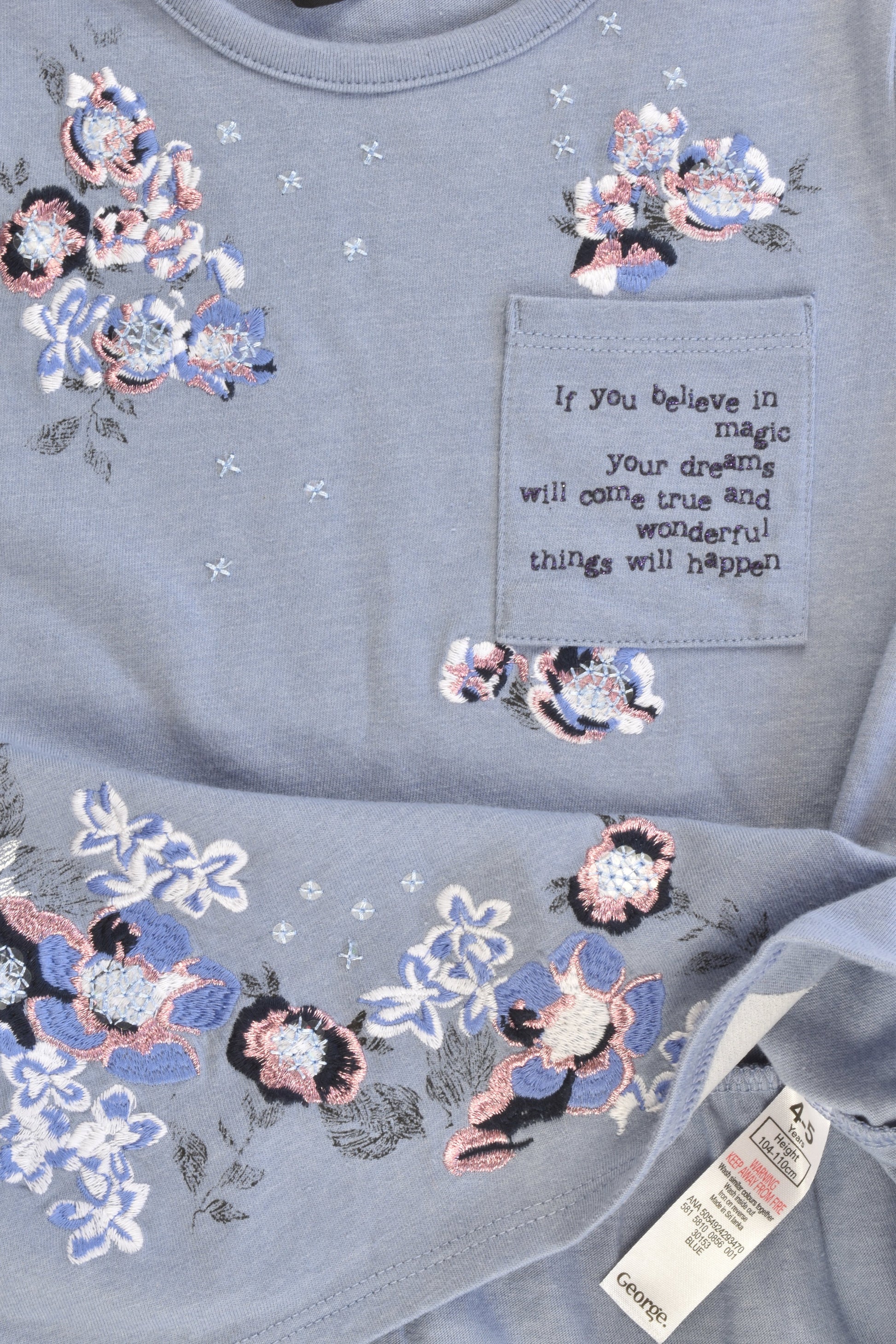 George Size 4-5 T-shirt