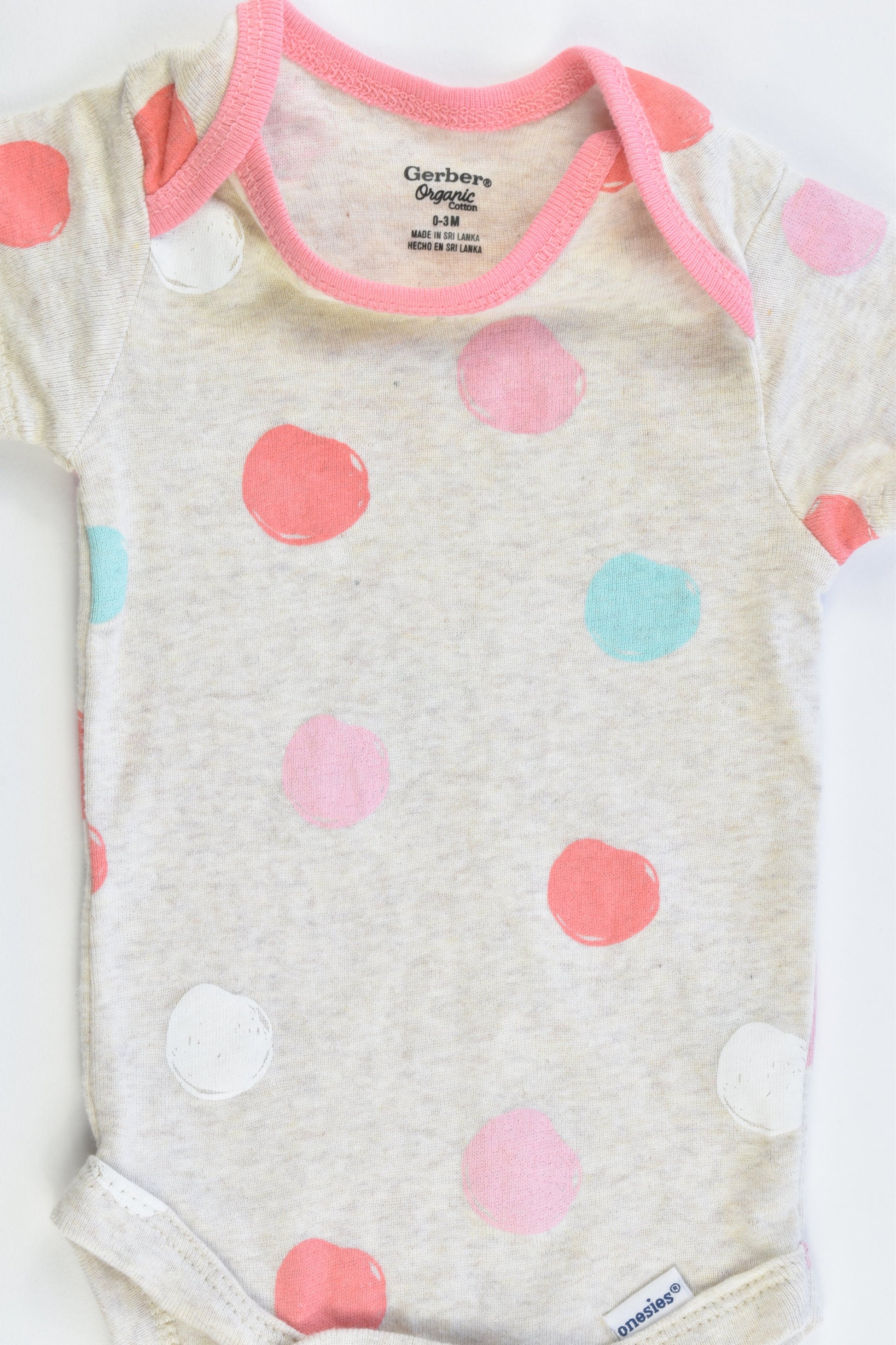 Gerber Organic Size 0-3 months Bodysuit