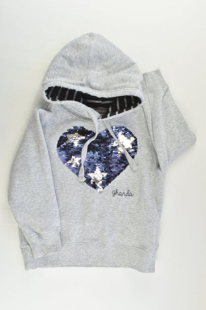 Ghanda Size 3-4 Reversible Sequins Hooded Jumper