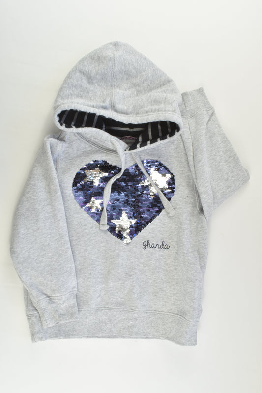 Ghanda Size 3-4 Reversible Sequins Hooded Jumper