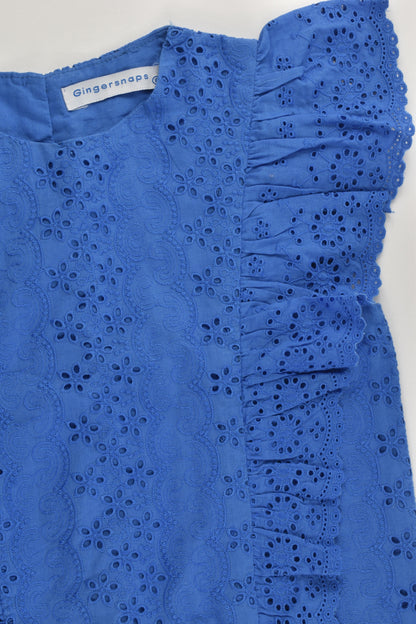 Gingersnaps Size 6 Lined Lace Top