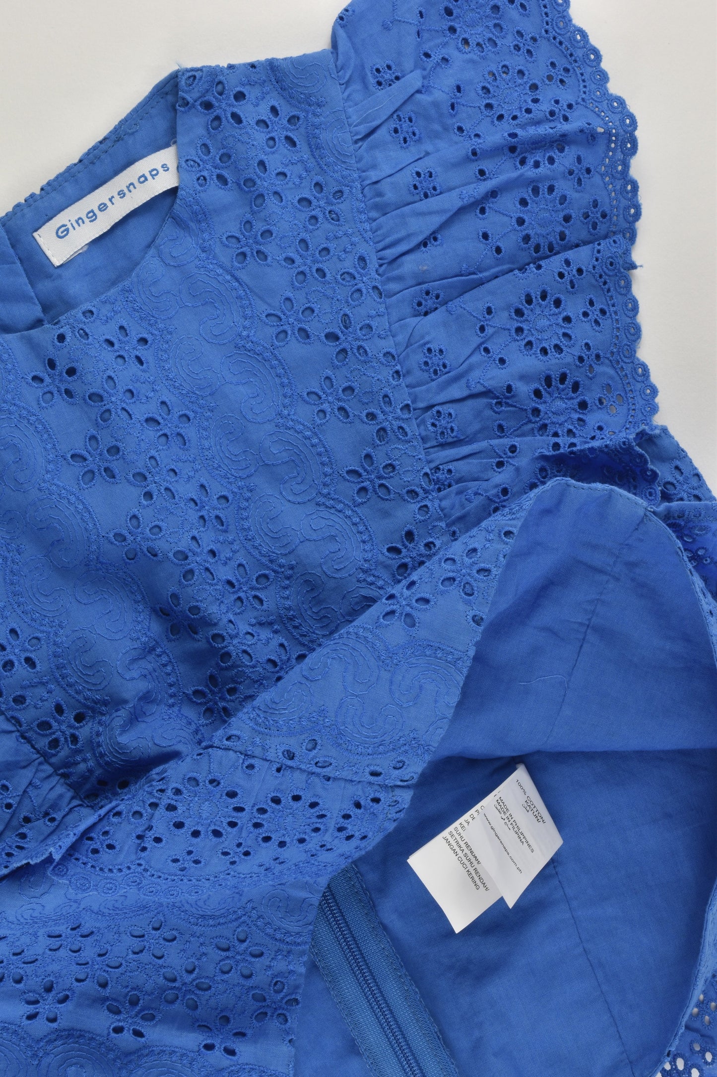 Gingersnaps Size 6 Lined Lace Top