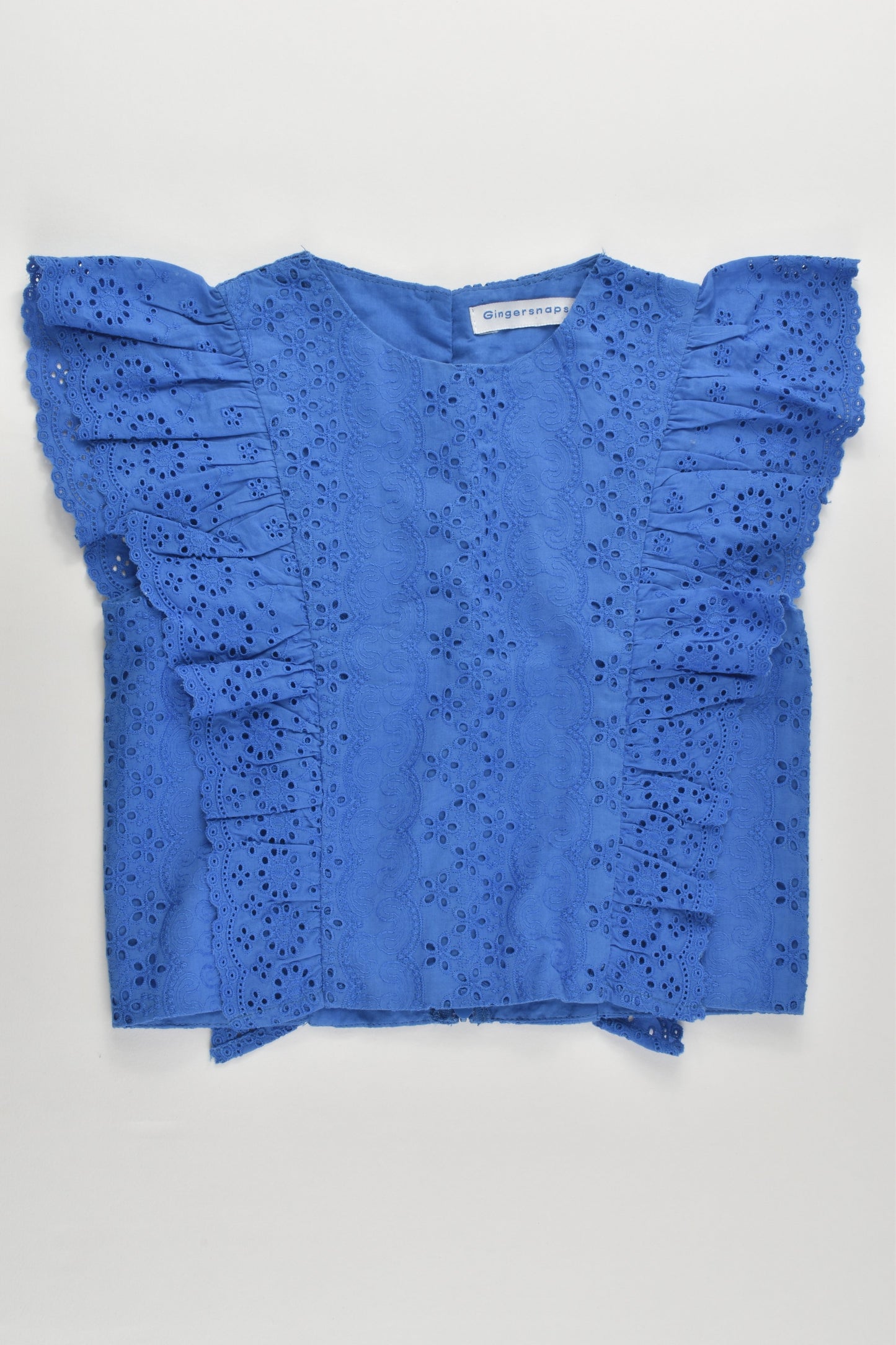 Gingersnaps Size 6 Lined Lace Top