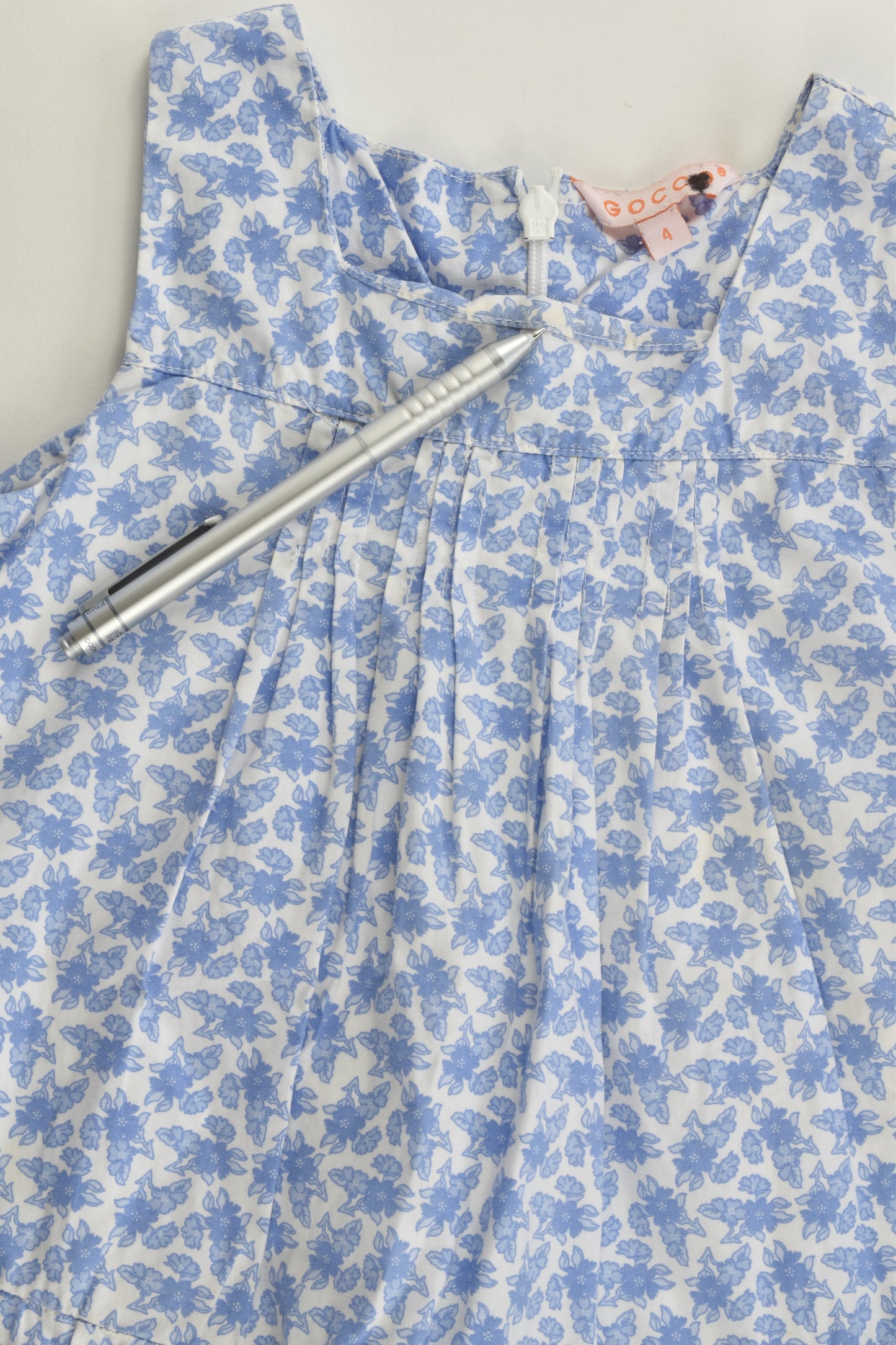 Gocco by El Corte Inglés (Spain) Size 4 Lined Floral Dress