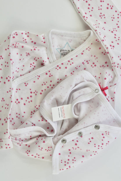 Grain De Blé (France) Size 00-0 (9 months, 71 cm) Stars Bodysuit
