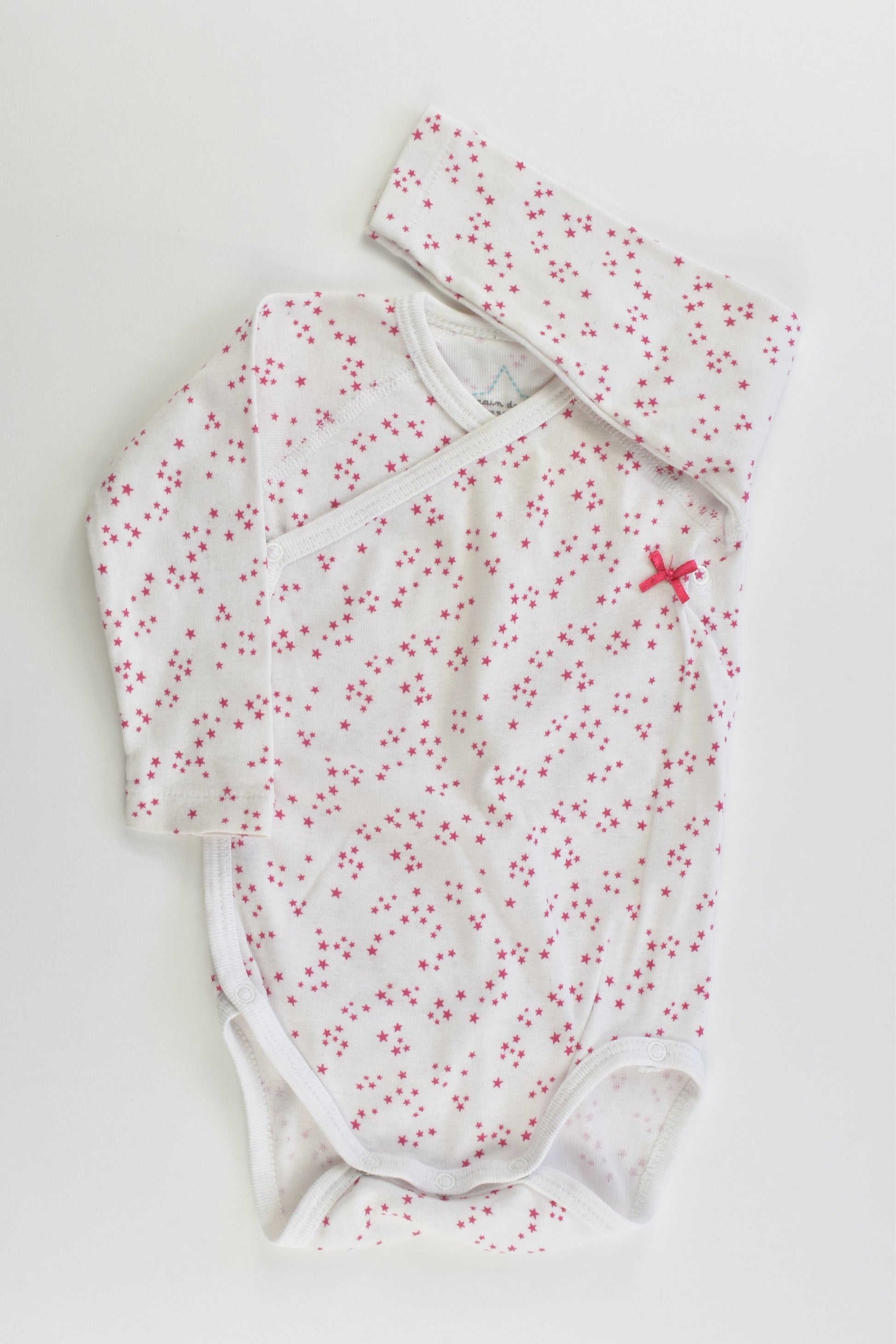 Grain De Blé (France) Size 00-0 (9 months, 71 cm) Stars Bodysuit