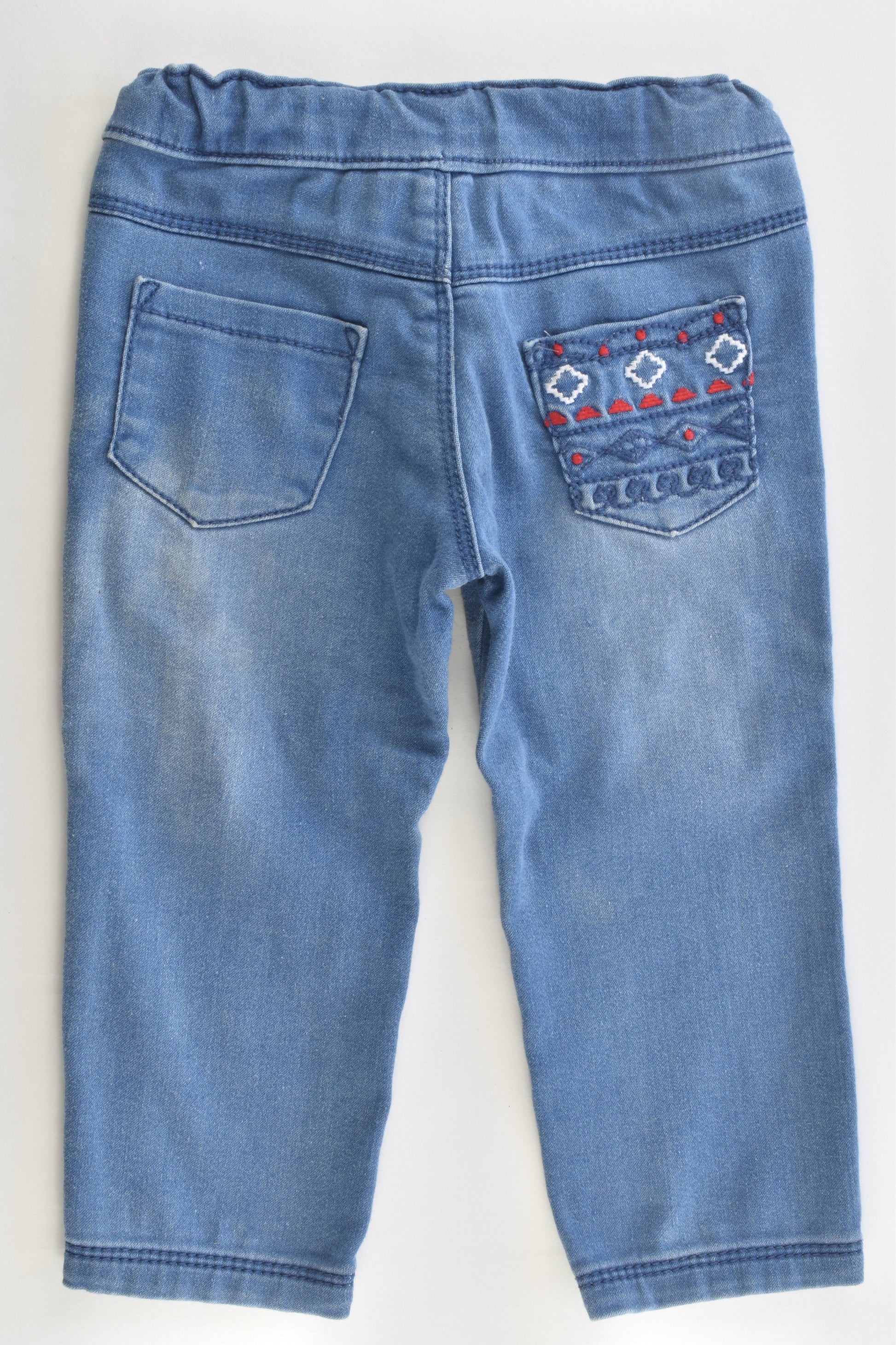 Grain de Blé (France) Size 18 months (80 cm) Soft and Stretchy Denim Pants