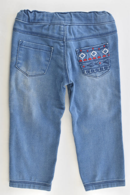 Grain de Blé (France) Size 18 months (80 cm) Soft and Stretchy Denim Pants