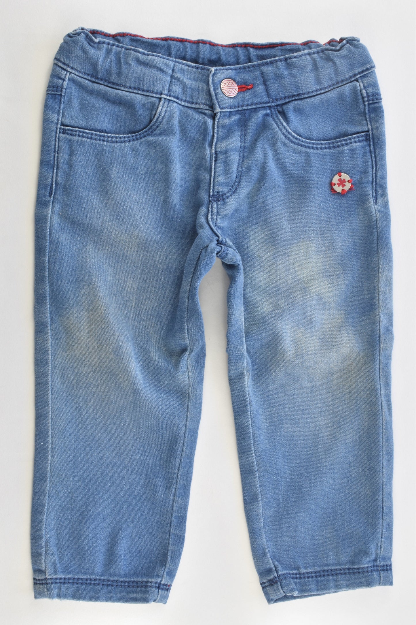 Grain de Blé (France) Size 18 months (80 cm) Soft and Stretchy Denim Pants