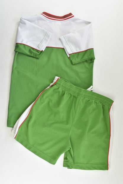 Grasshopper Soccer Size XS (7-8) Shirt and Shorts
