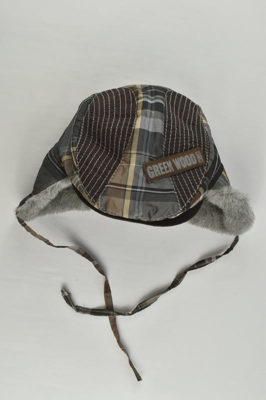 Green Woods Wear Size approx 1-3 years Winter Hat