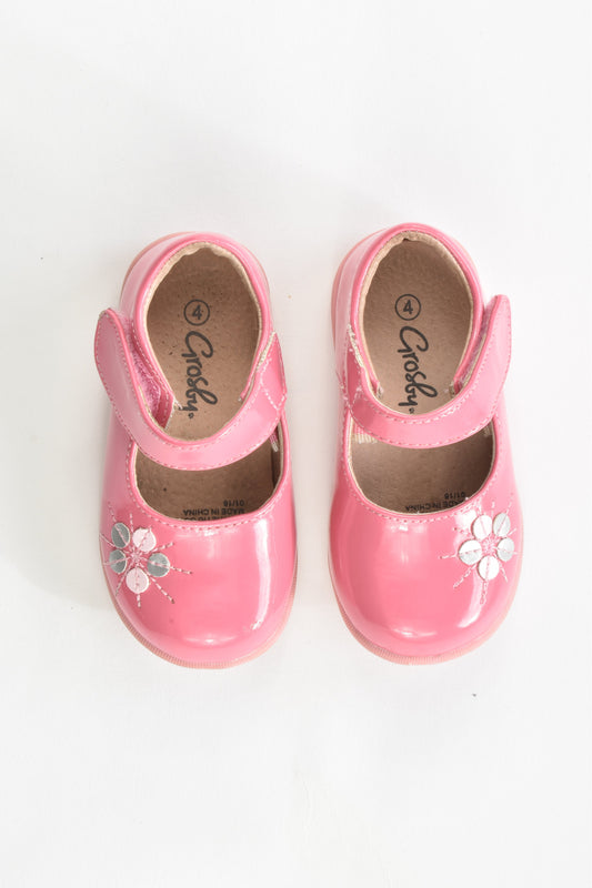 Grosby Size 4 Leather Shoes