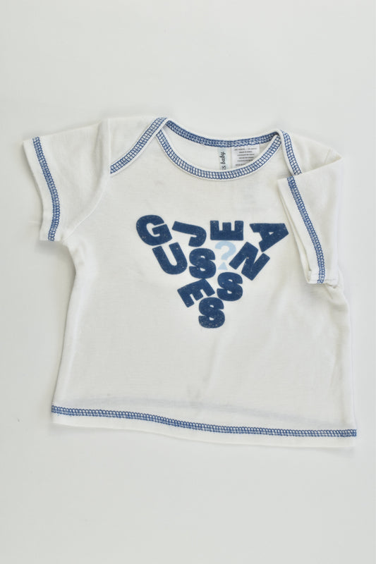 Guess Baby Size 00 (3/6 months) T-shirt
