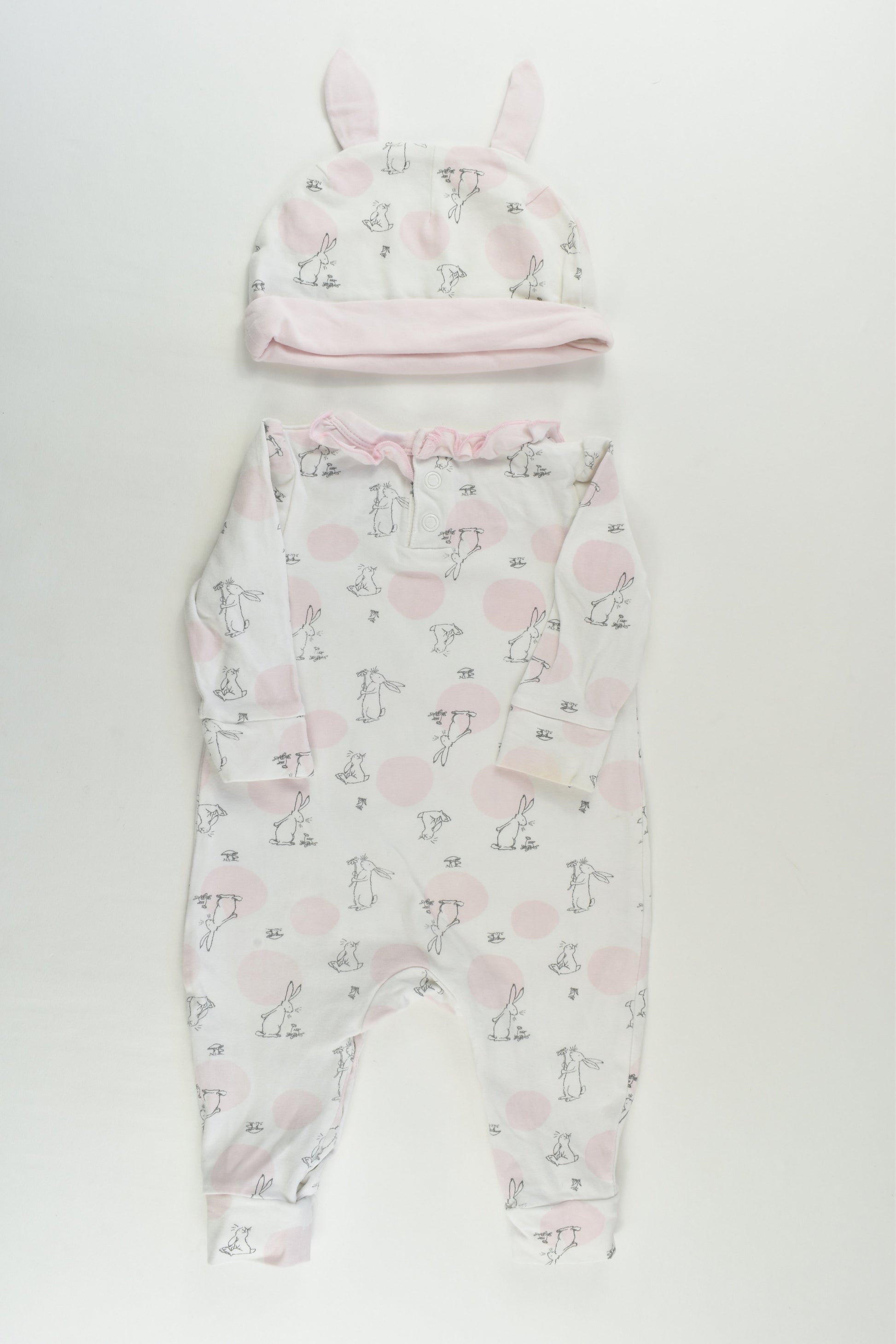 Guess How Much I Love You Size 00 Romper and Beanie