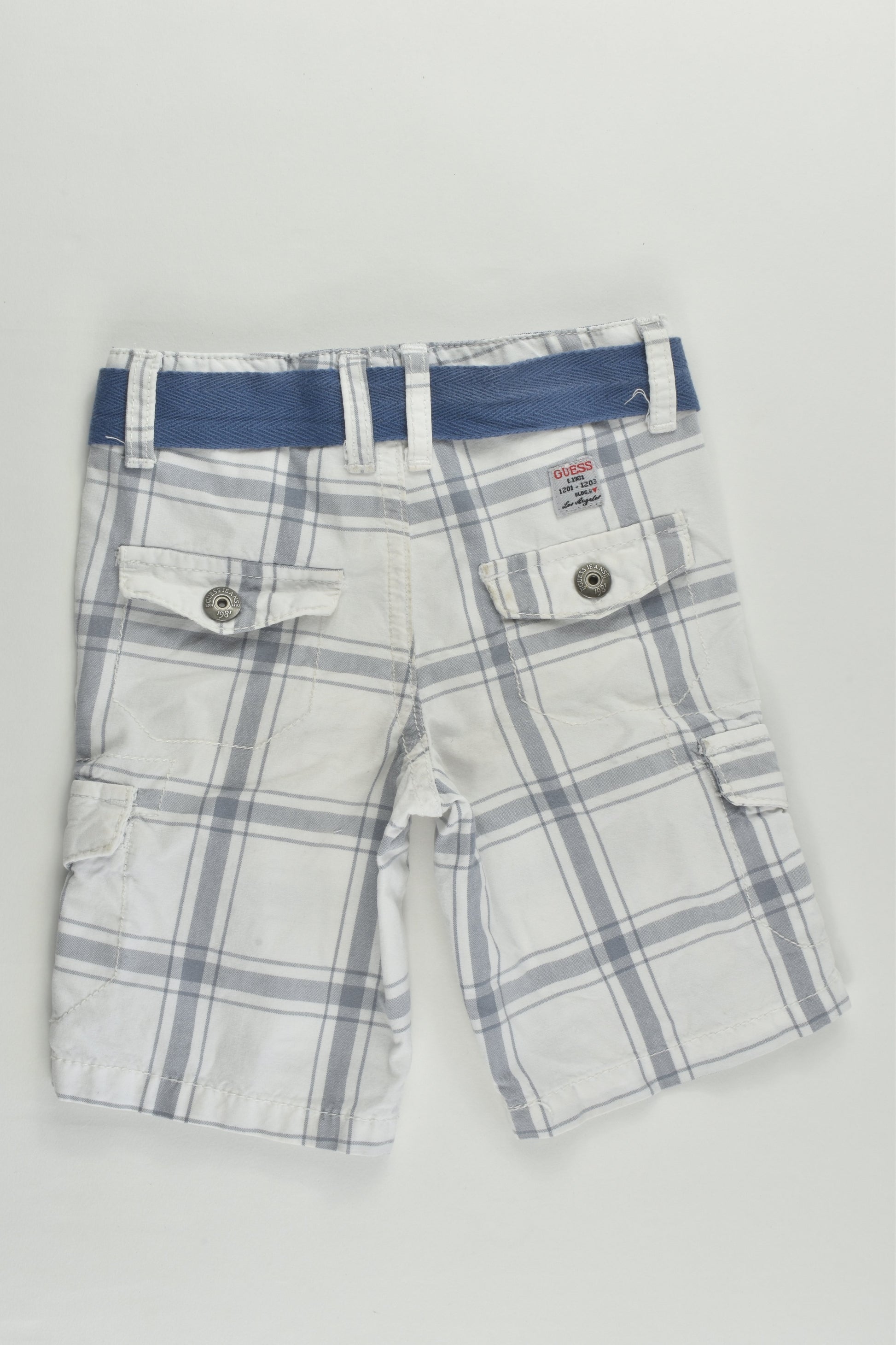 Guess Size 0 (12 months) Checked Shorts