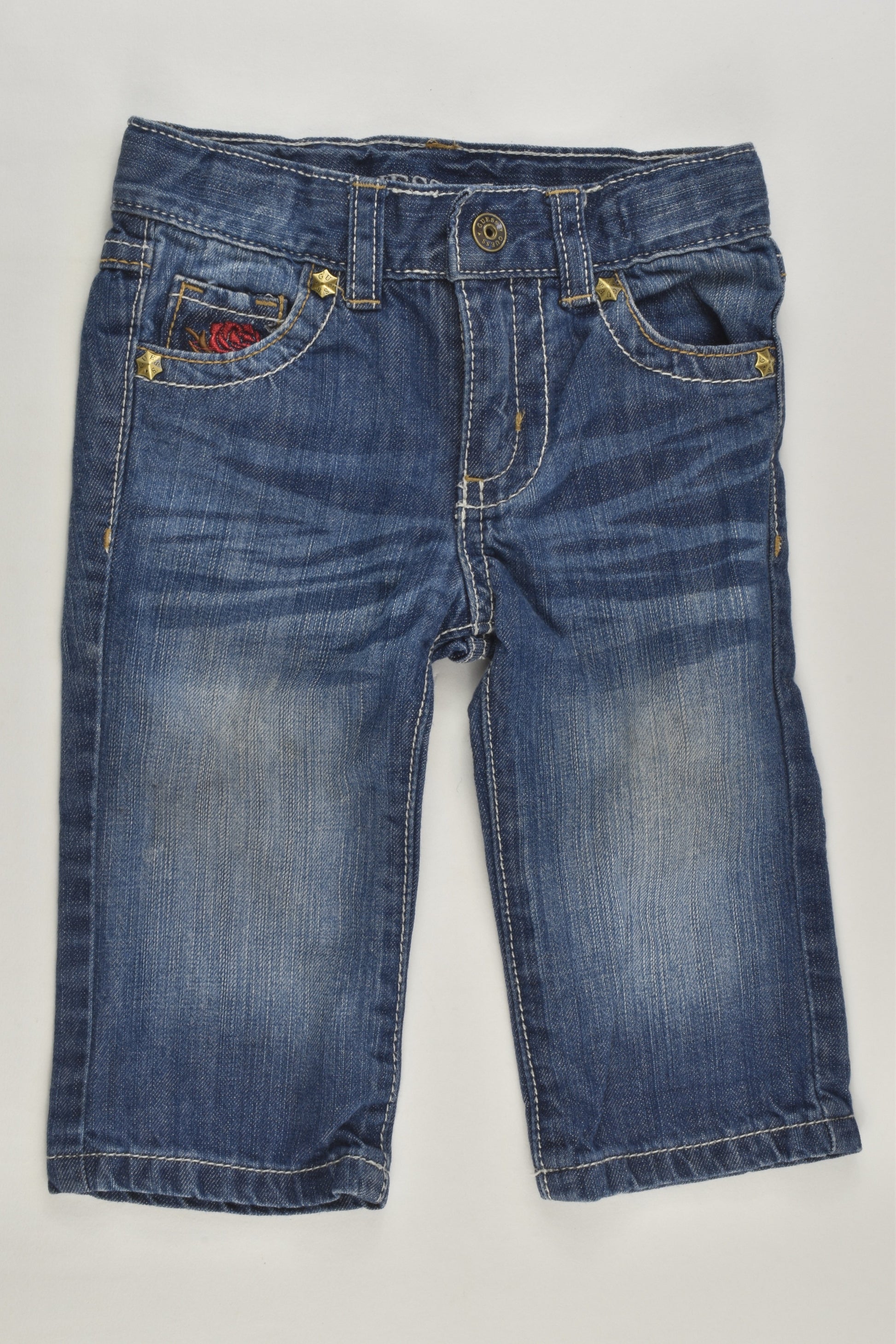 Guess Size 0 (12 months) Denim Pants