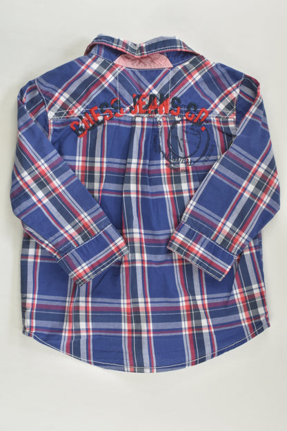 Guess Size 1 (18 months) Checked Shirt