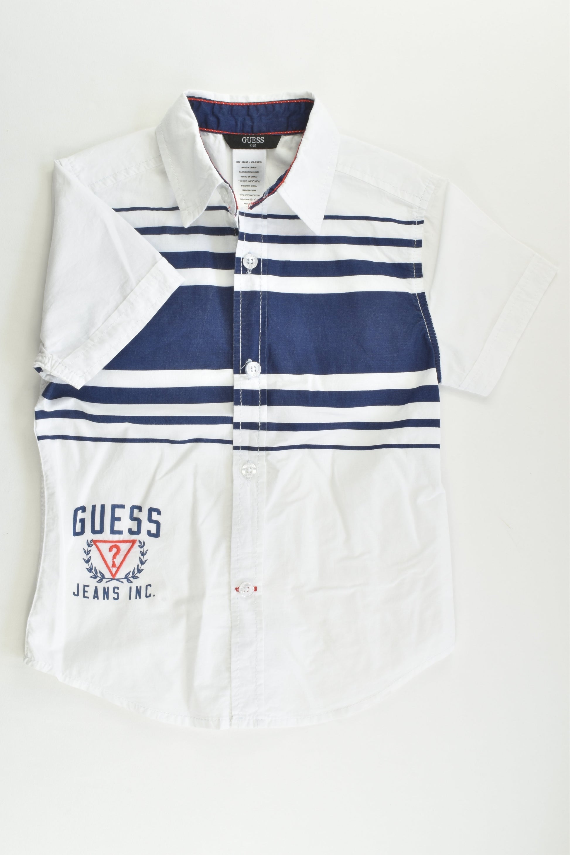 Guess Size 4 Short Sleeve Shirt