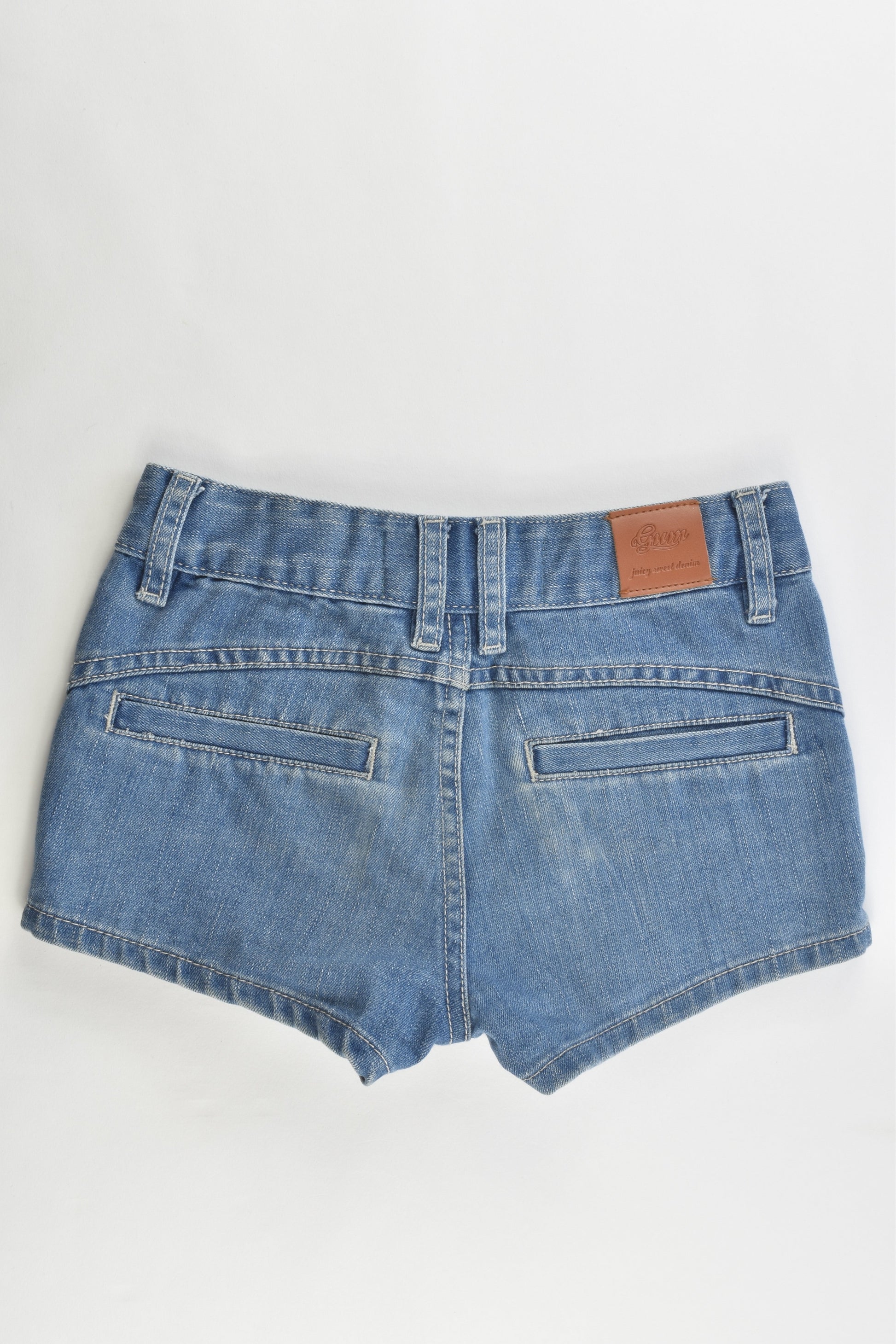 Gum (Pavement) Size 8 Stretchy Denim Shorts