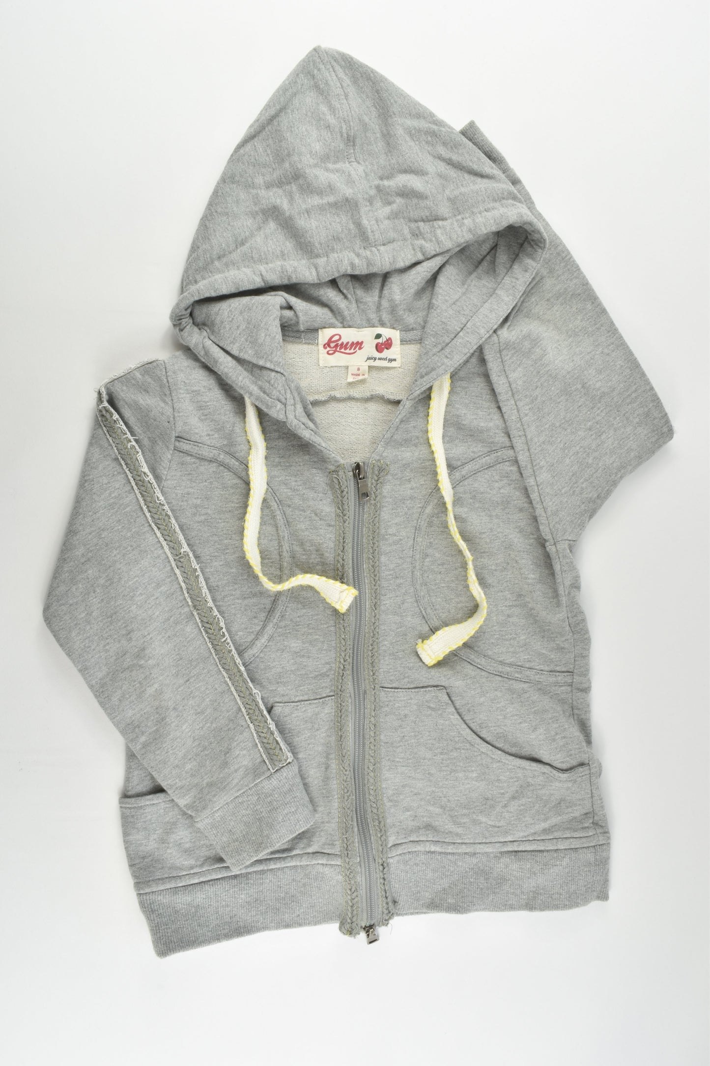 Gum Size 8 Hooded Jumper