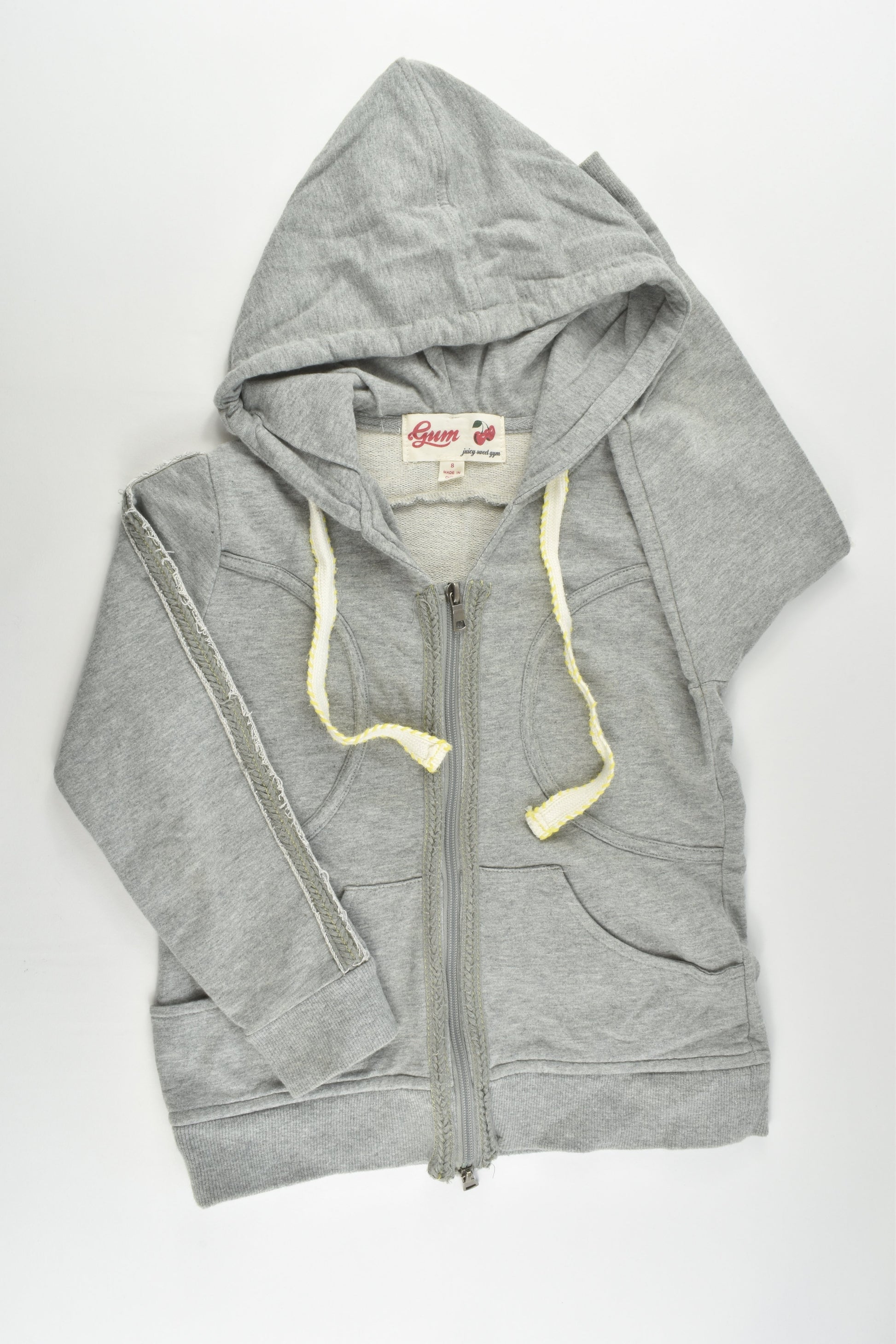 Gum Size 8 Hooded Jumper