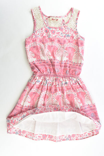 Gum Size 8 Lined Elephant Dress