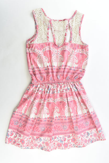 Gum Size 8 Lined Elephant Dress