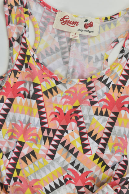 Gum Size 8 Palm Trees Dress