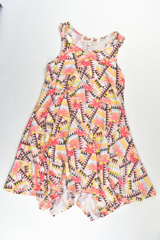 Gum Size 8 Palm Trees Dress