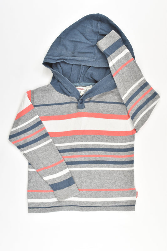Gumboots Size 3-4 Knitted Hooded Sweater