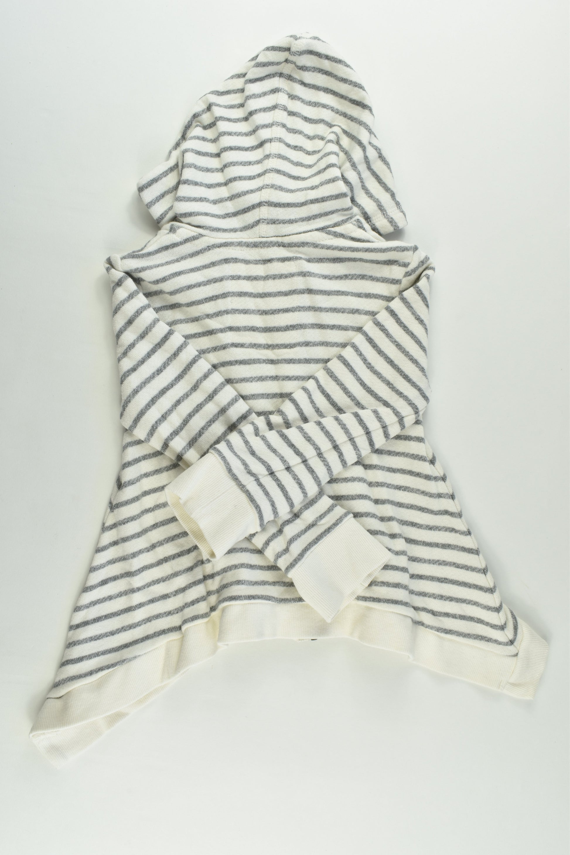 Gumboots Size 4-5 Striped Hooded Jumper